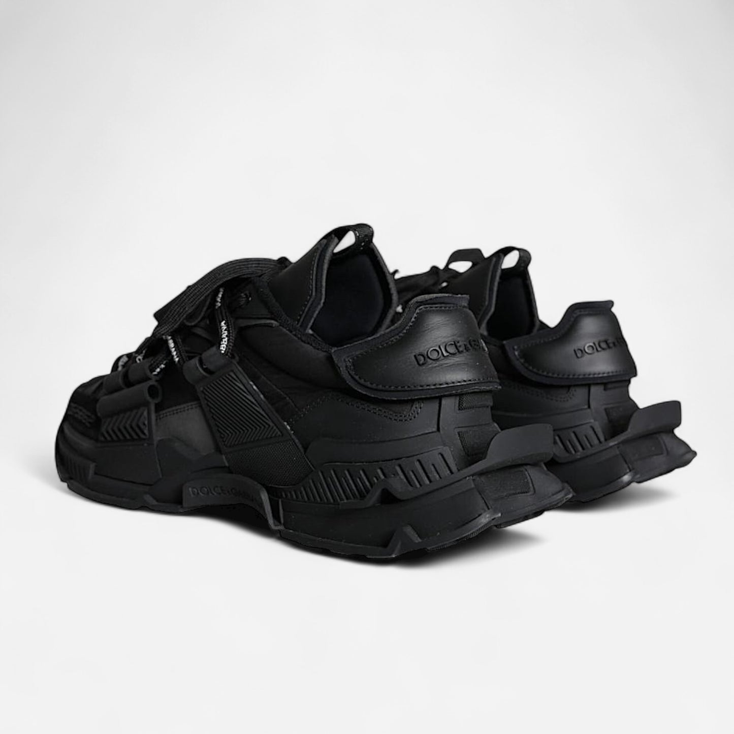 Dolce & Gabanna ‘Space Bassa Mixed Materials’ - All Black