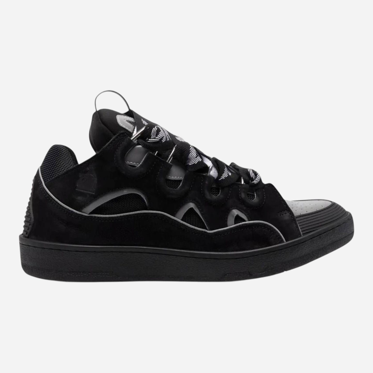Lanvin ‘Curb sneakers’ - Black & Grey