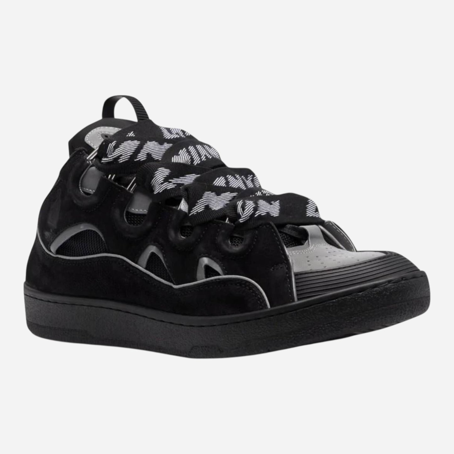 Lanvin ‘Curb sneakers’ - Black & Grey