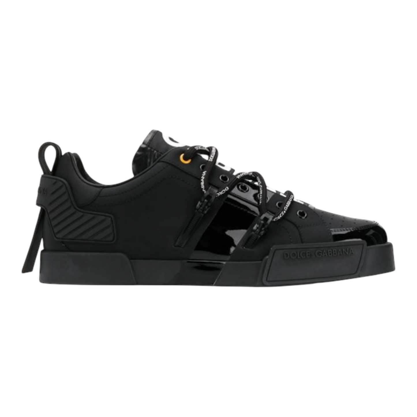 Dolce & Gabanna 'portofino with patent leather' - zip