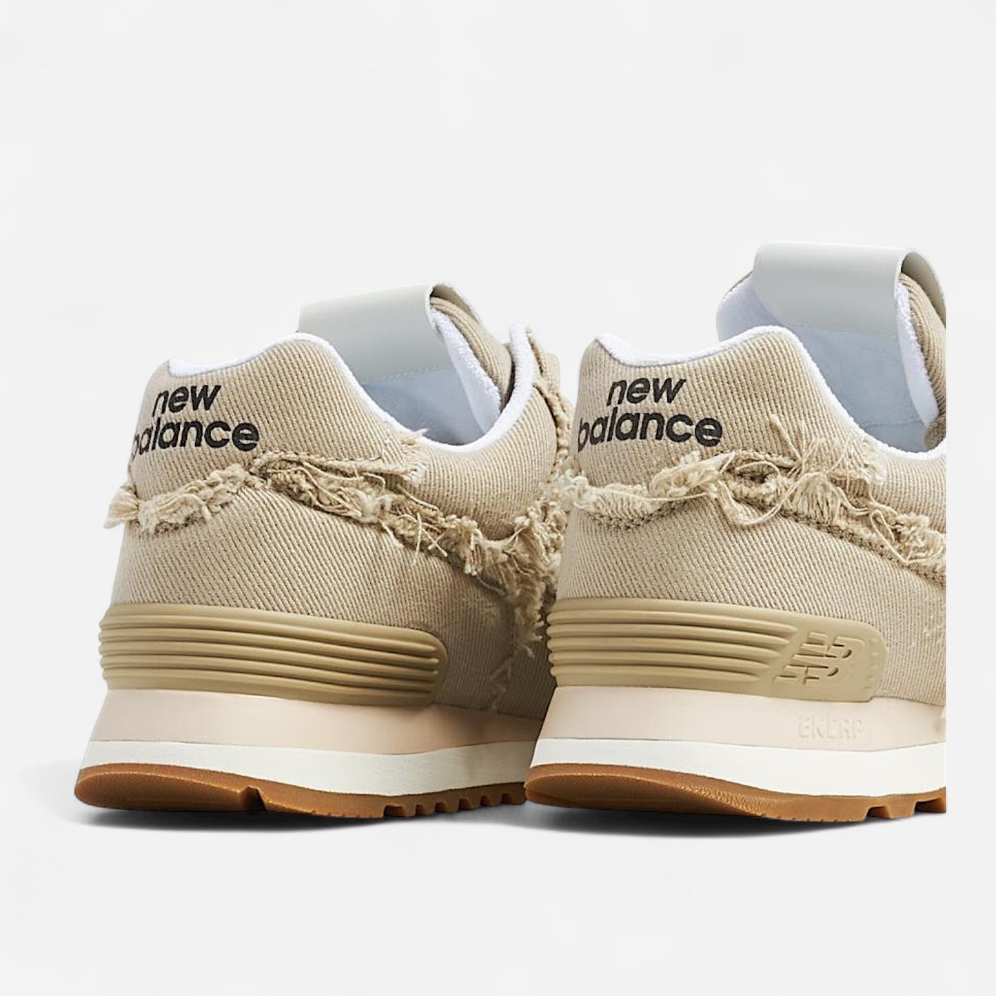 New Balance x Miu Miu ‘574 Sneakers’ - Beige Denim