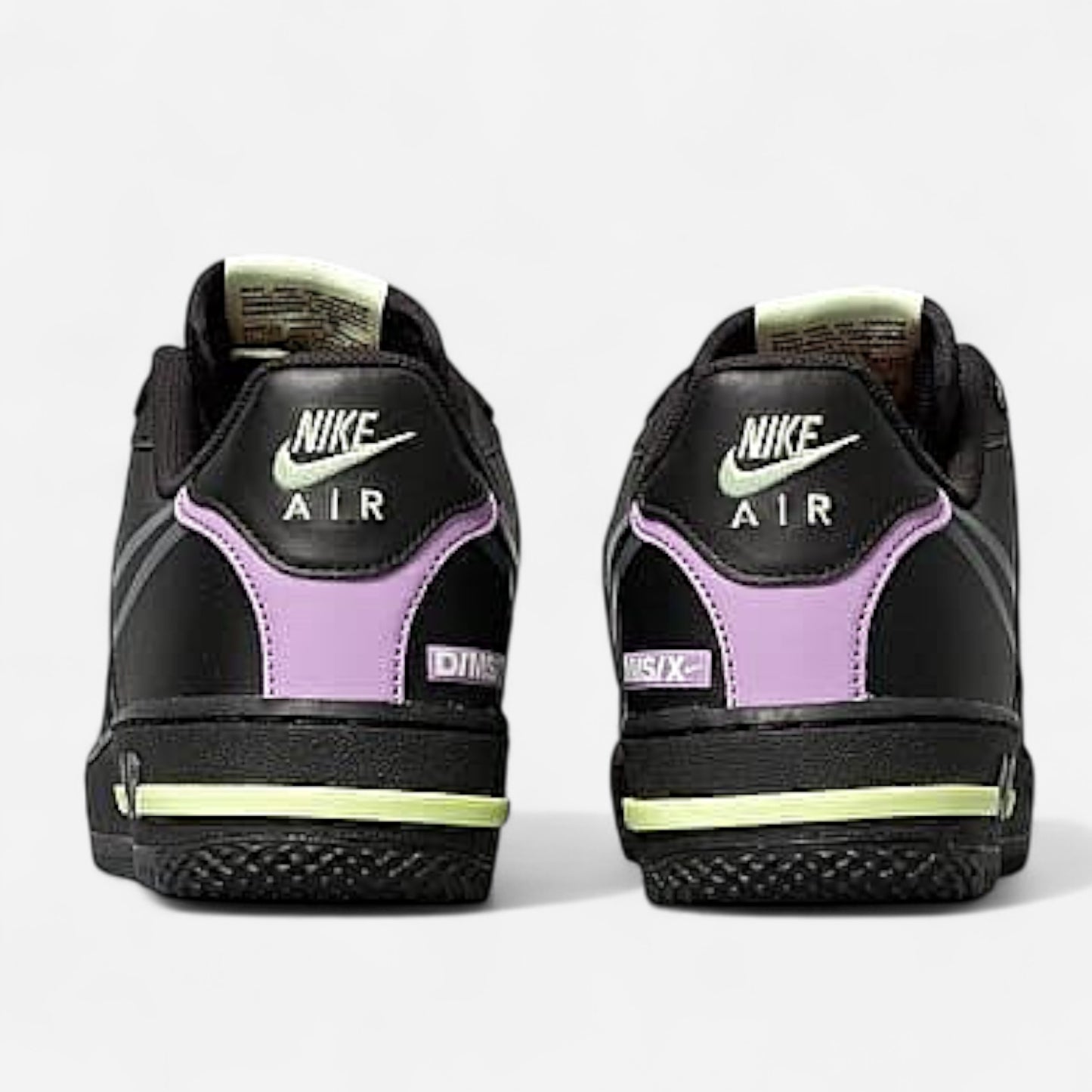 Nike ‘Air Force 1 Low 07’ - “Black Anthracite-Violet Star-Barely Volt”