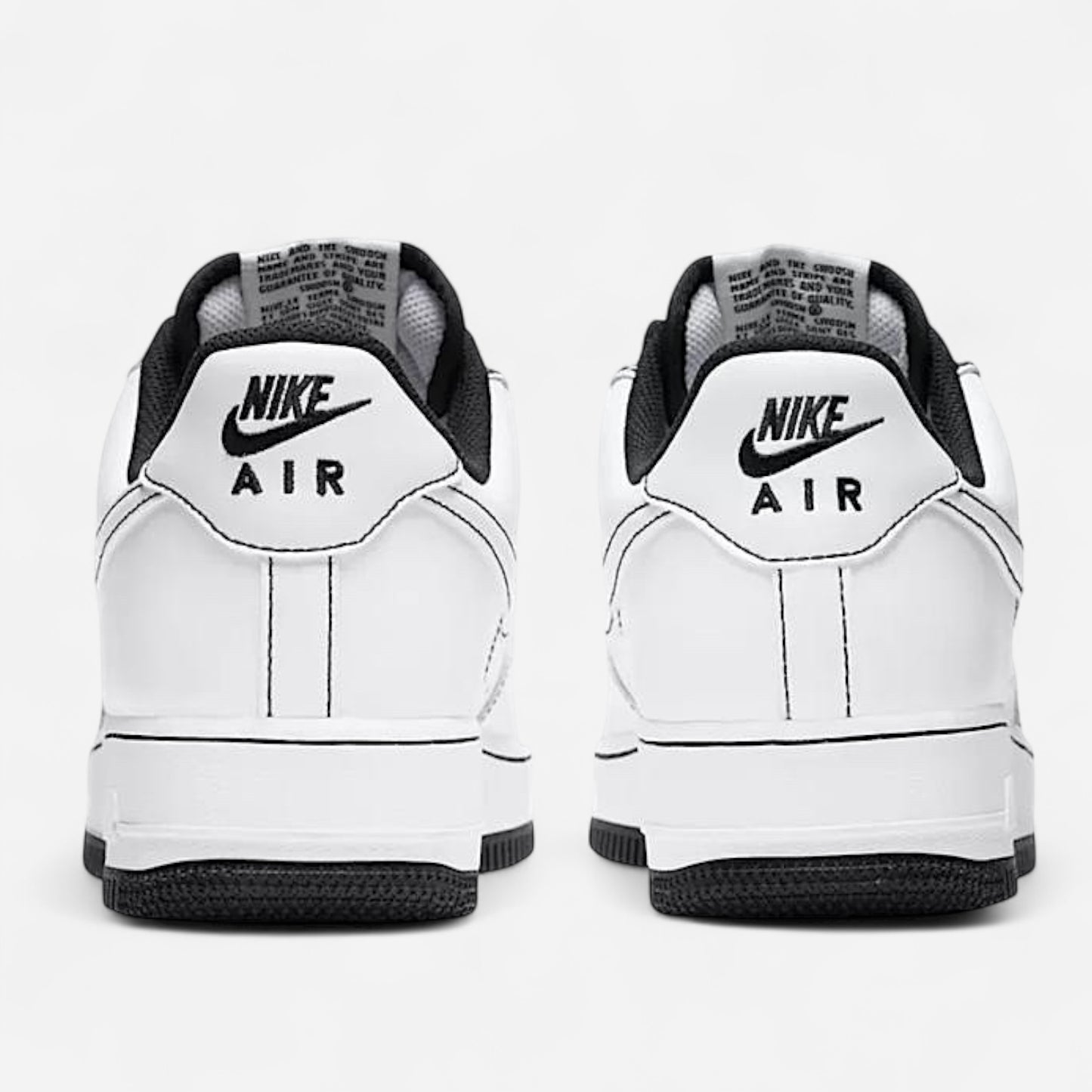 Nike ‘Air Force 1 Low 07’ - Urban Stitch White & Black