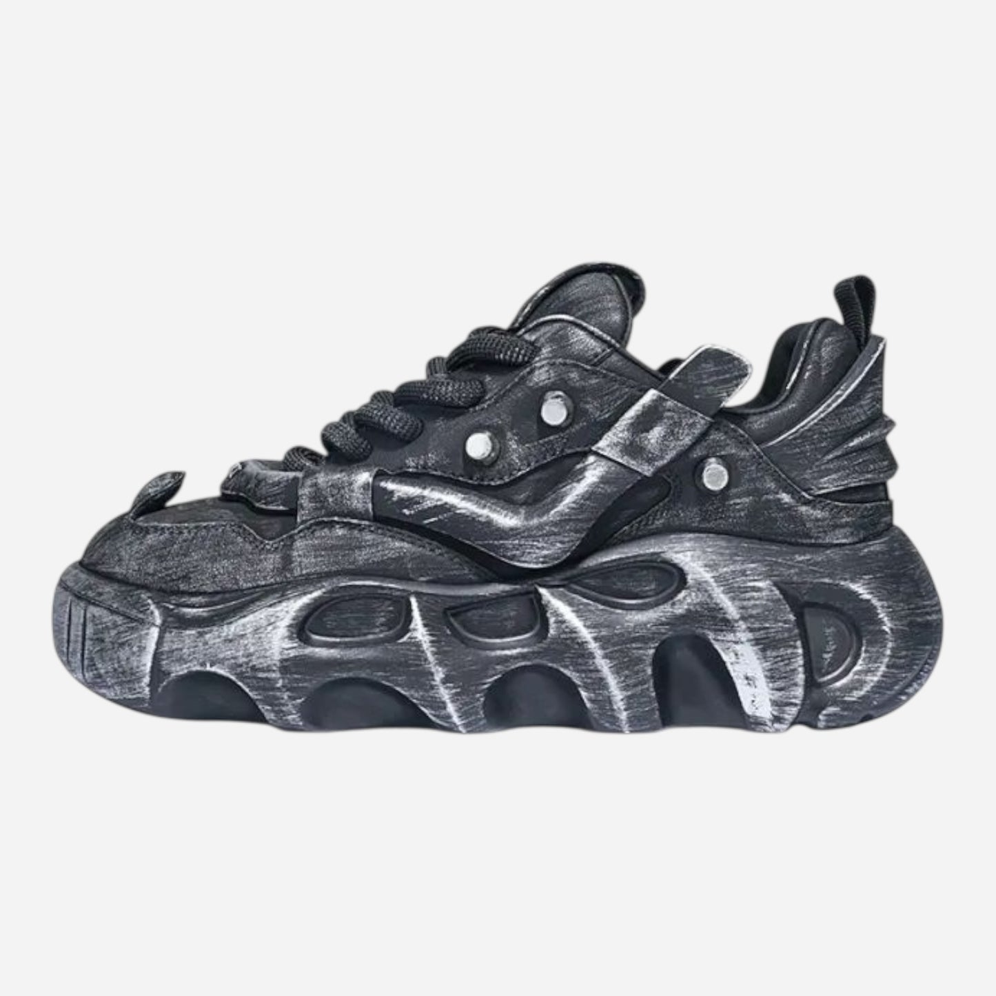 SALAXI ‘Low-top Chunky sneakers’ - Black
