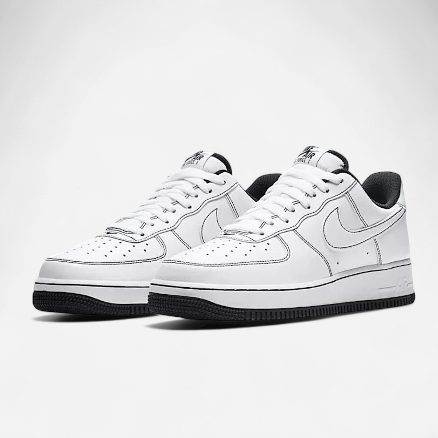 Nike ‘Air Force 1 Low 07’ - Urban Stitch White & Black