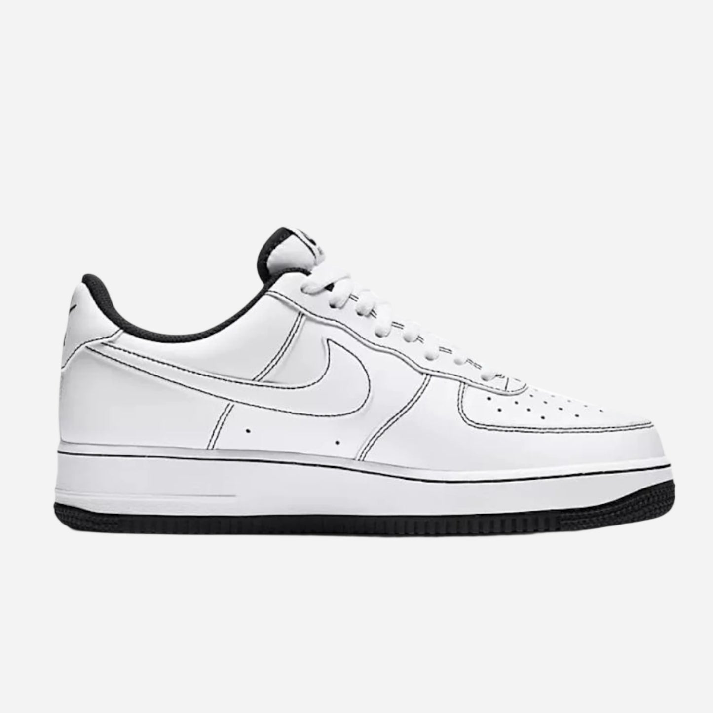 Nike ‘Air Force 1 Low 07’ - Urban Stitch White & Black