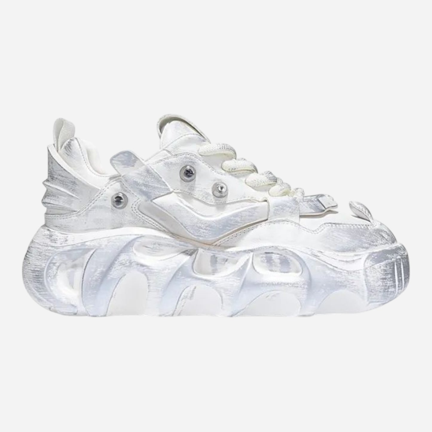 SALAXI ‘Low-top Chunky sneakers’ - White