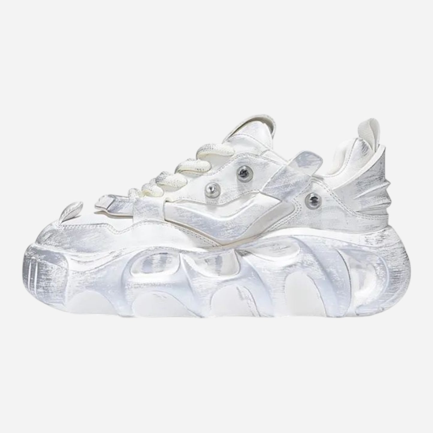 SALAXI ‘Low-top Chunky sneakers’ - White