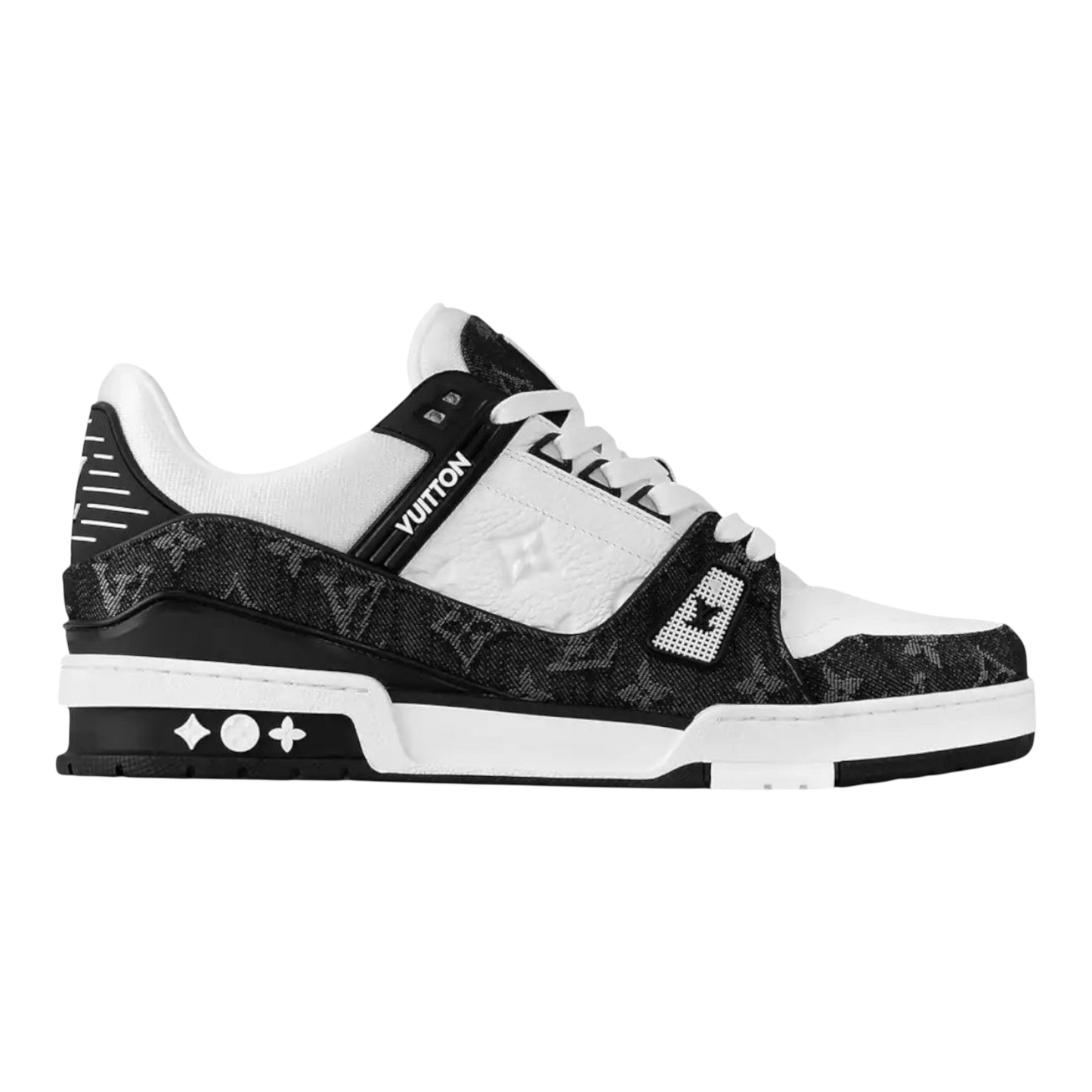LOUIS VUITTON 'Trainer sneaker' - Black & white