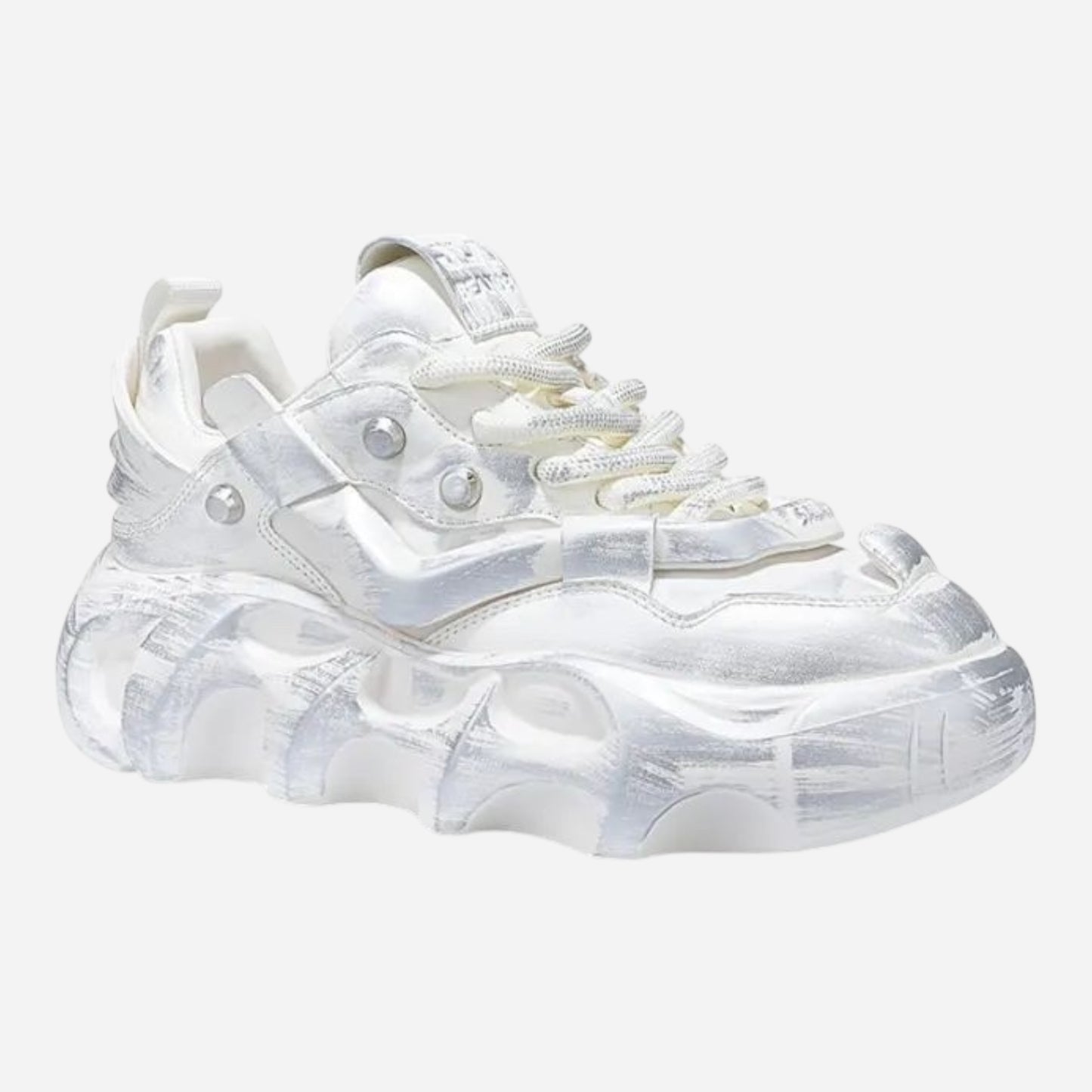 SALAXI ‘Low-top Chunky sneakers’ - White