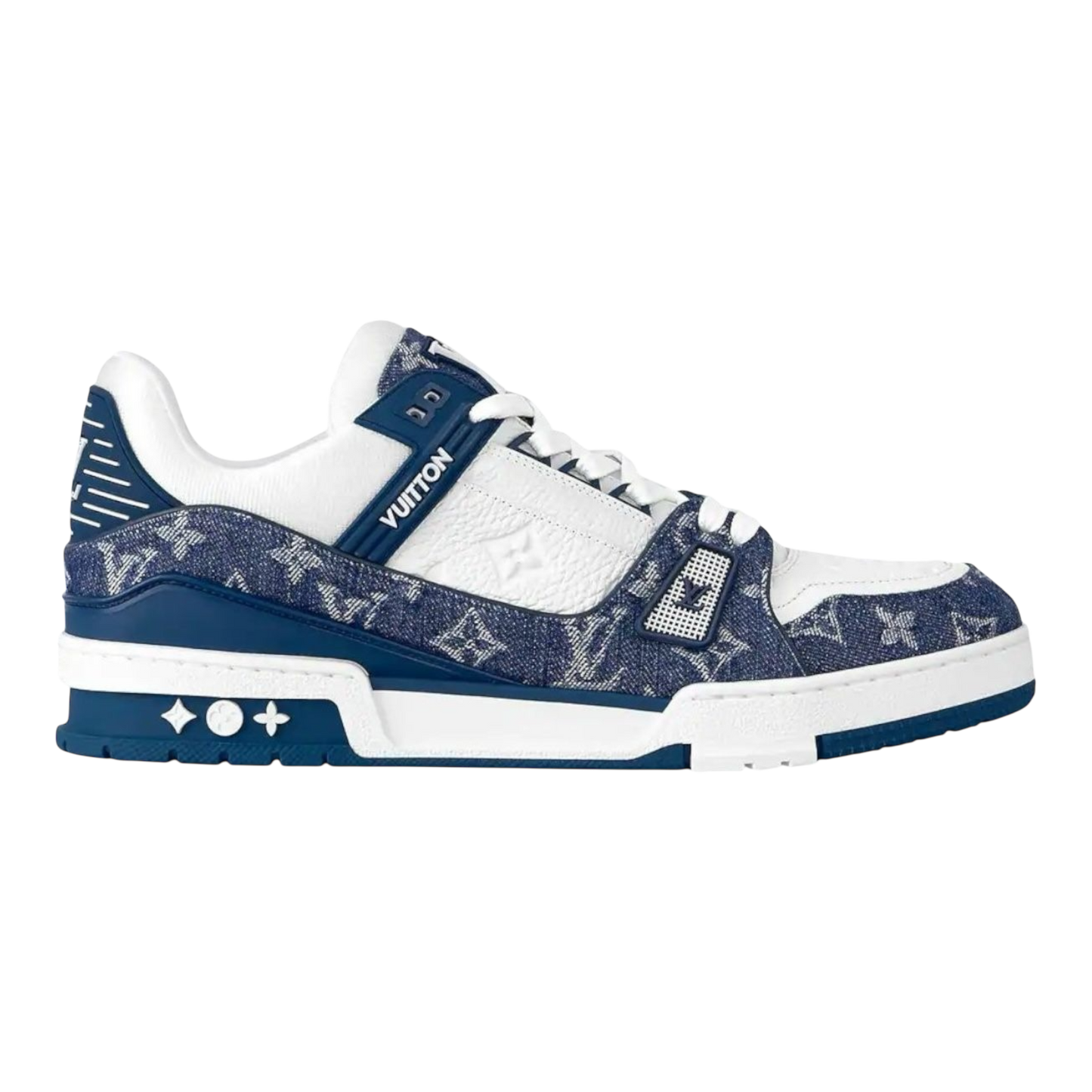 LOUIS VUITTON 'Trainer sneaker' - Blue & white