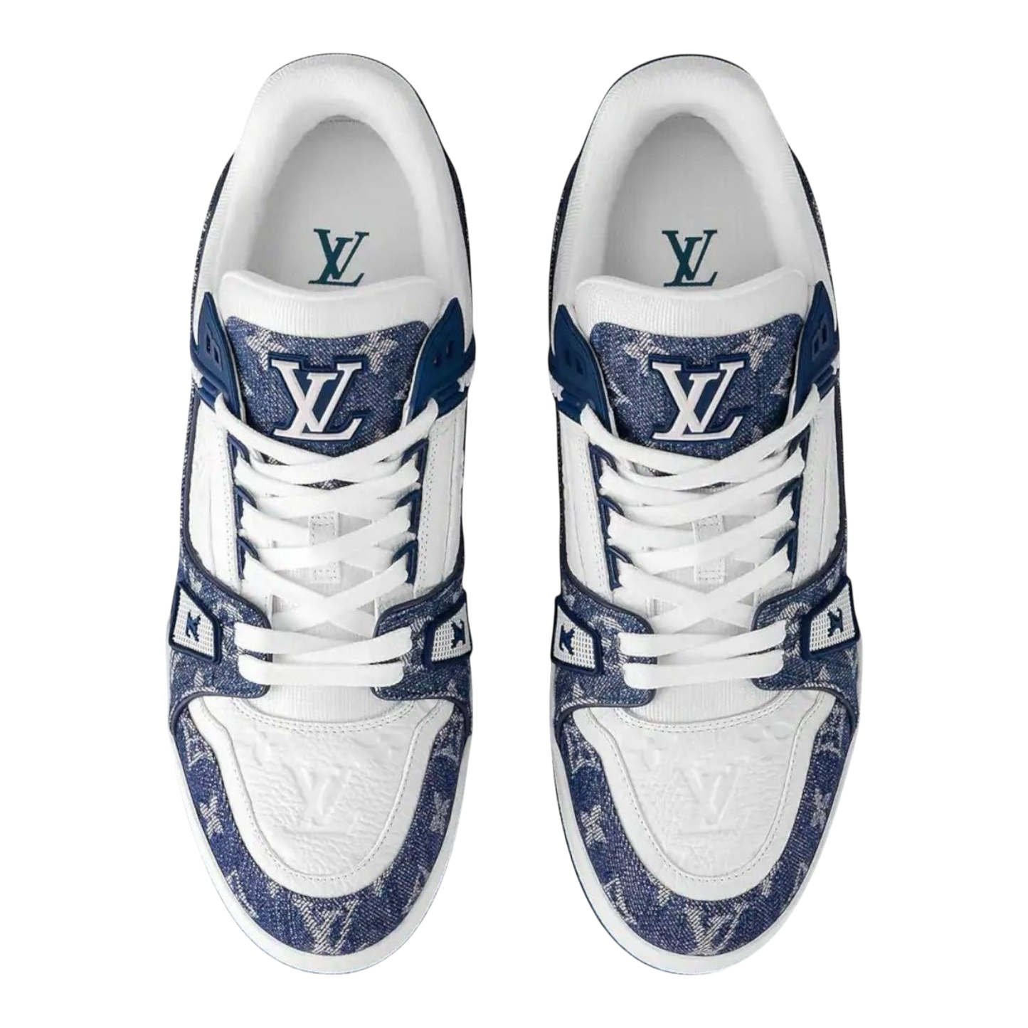 LOUIS VUITTON 'Trainer sneaker' - Blue & white