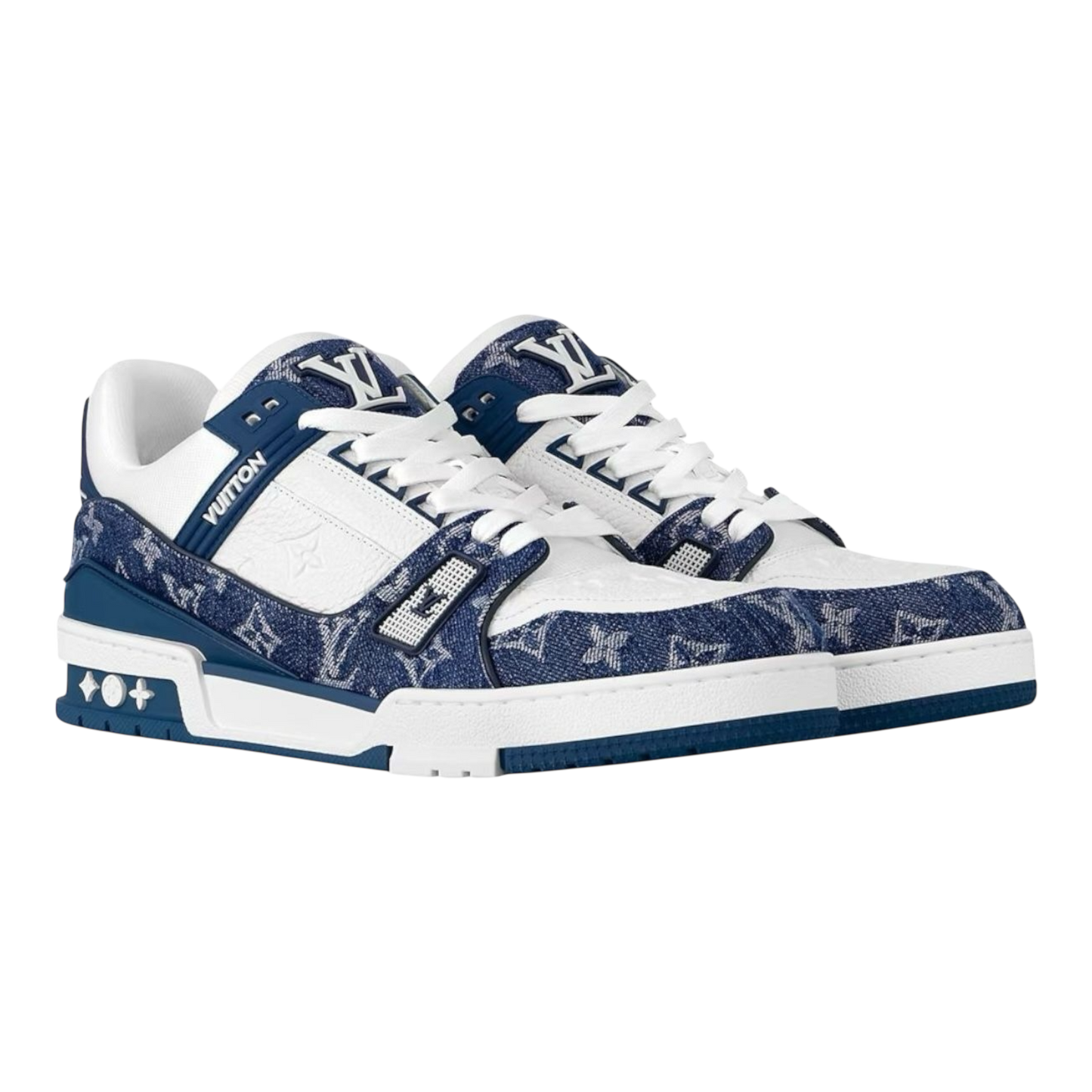 LOUIS VUITTON 'Trainer sneaker' - Blue & white
