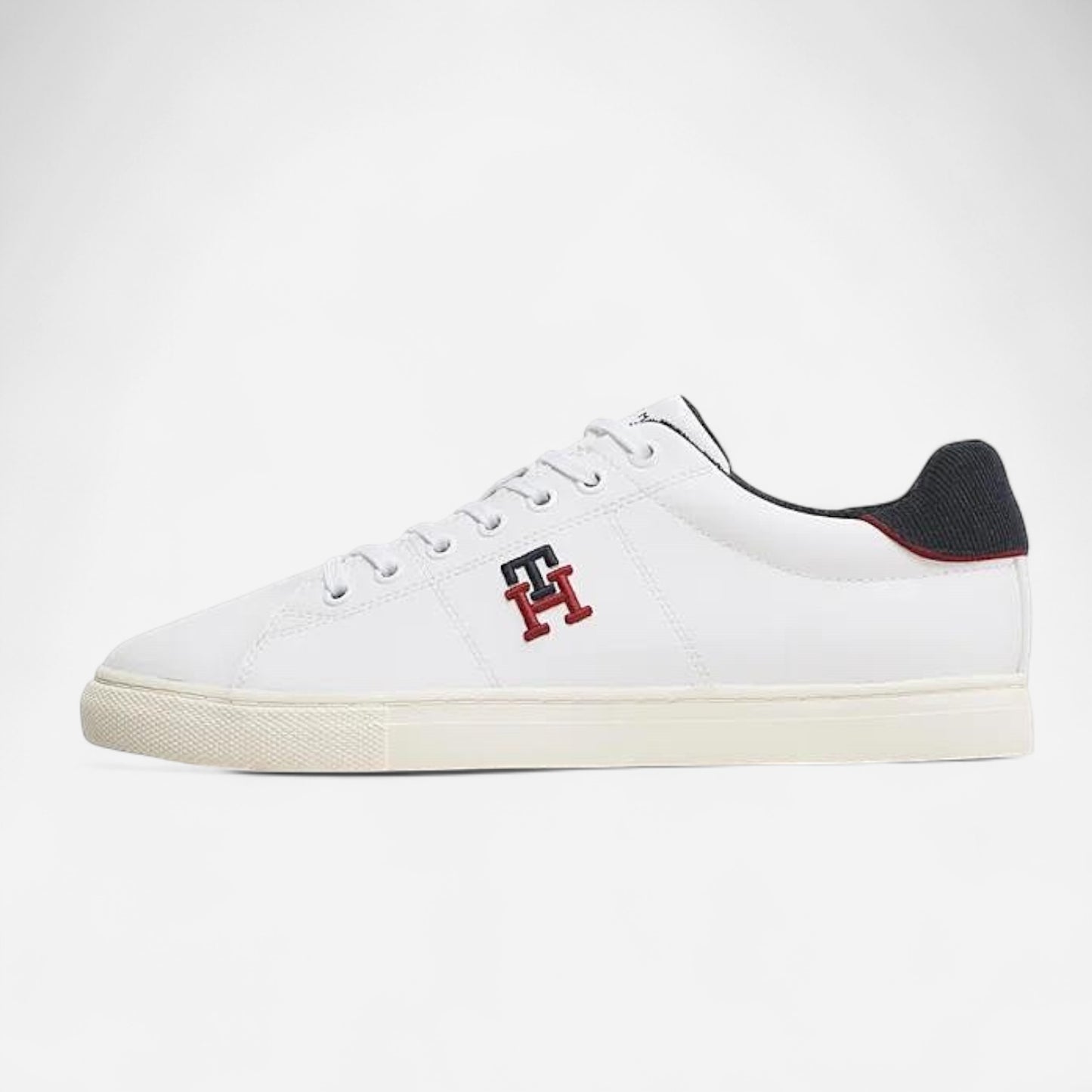 Tommy Hilfiger ‘Side Embroidered-logo low-top’ - White