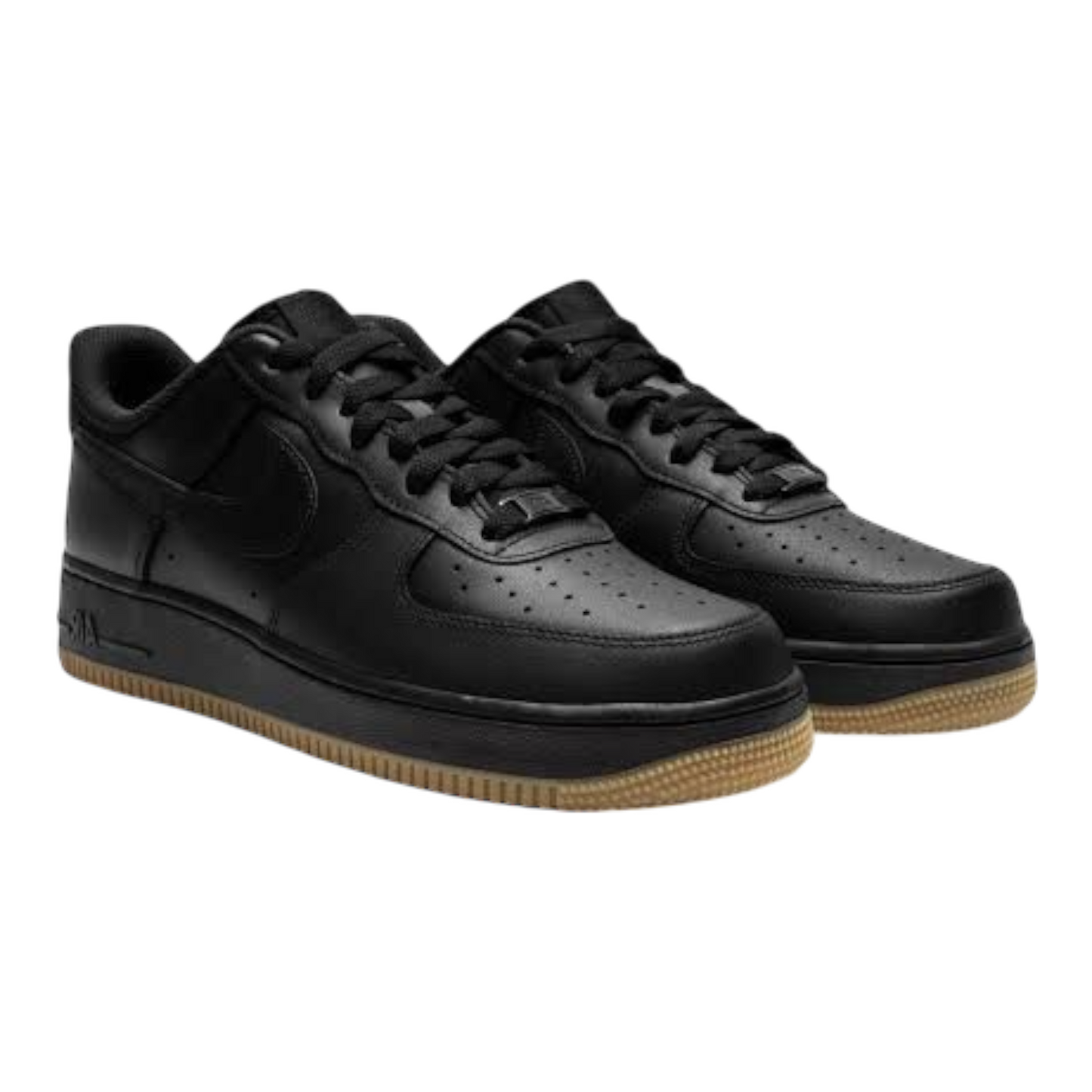 Nike ' Airforce 1’07 ' - Luxe black chunky gum