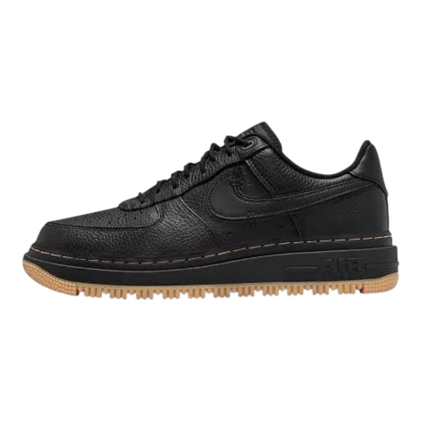 Nike ' Airforce 1’07 ' - Luxe black chunky gum