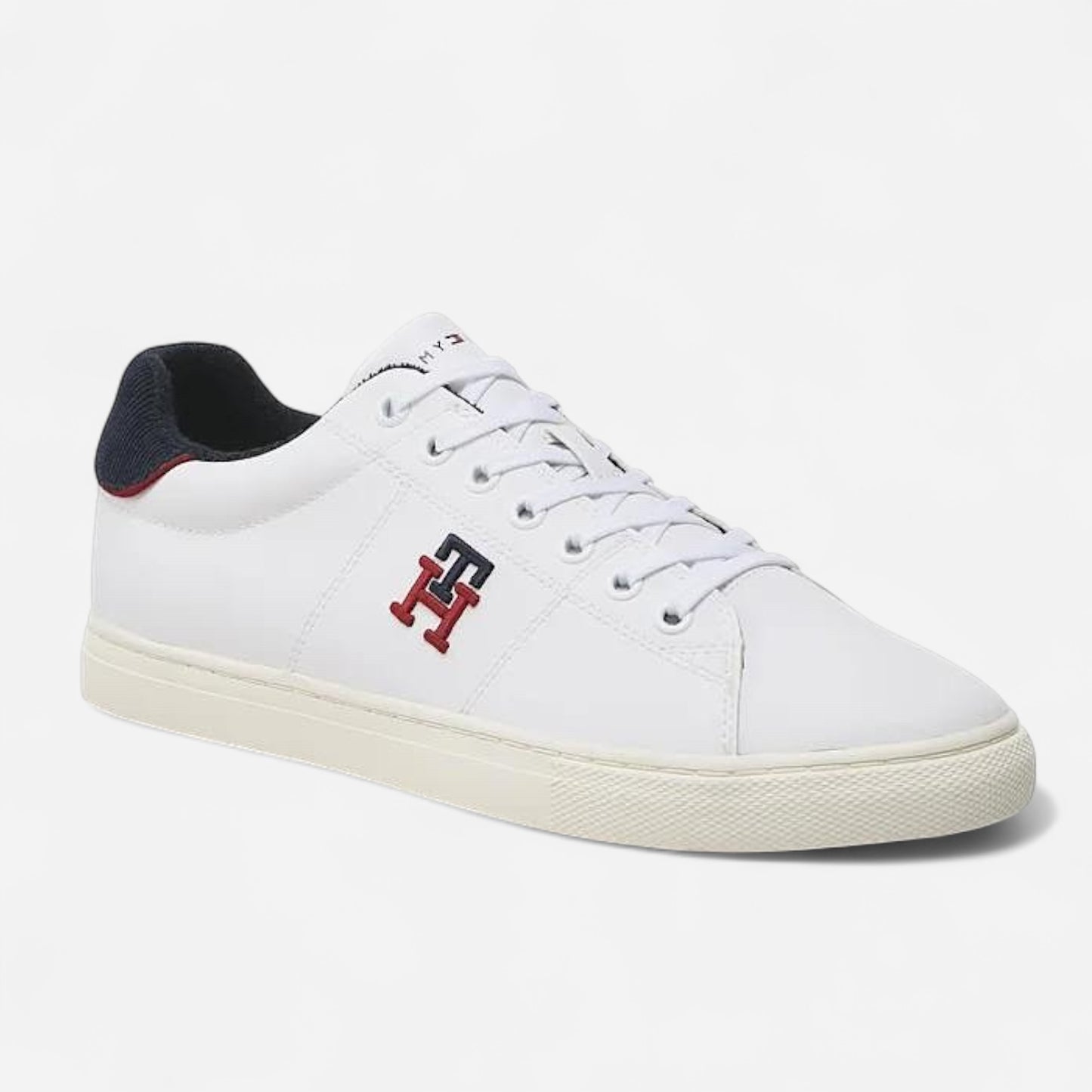 Tommy Hilfiger ‘Side Embroidered-logo low-top’ - White