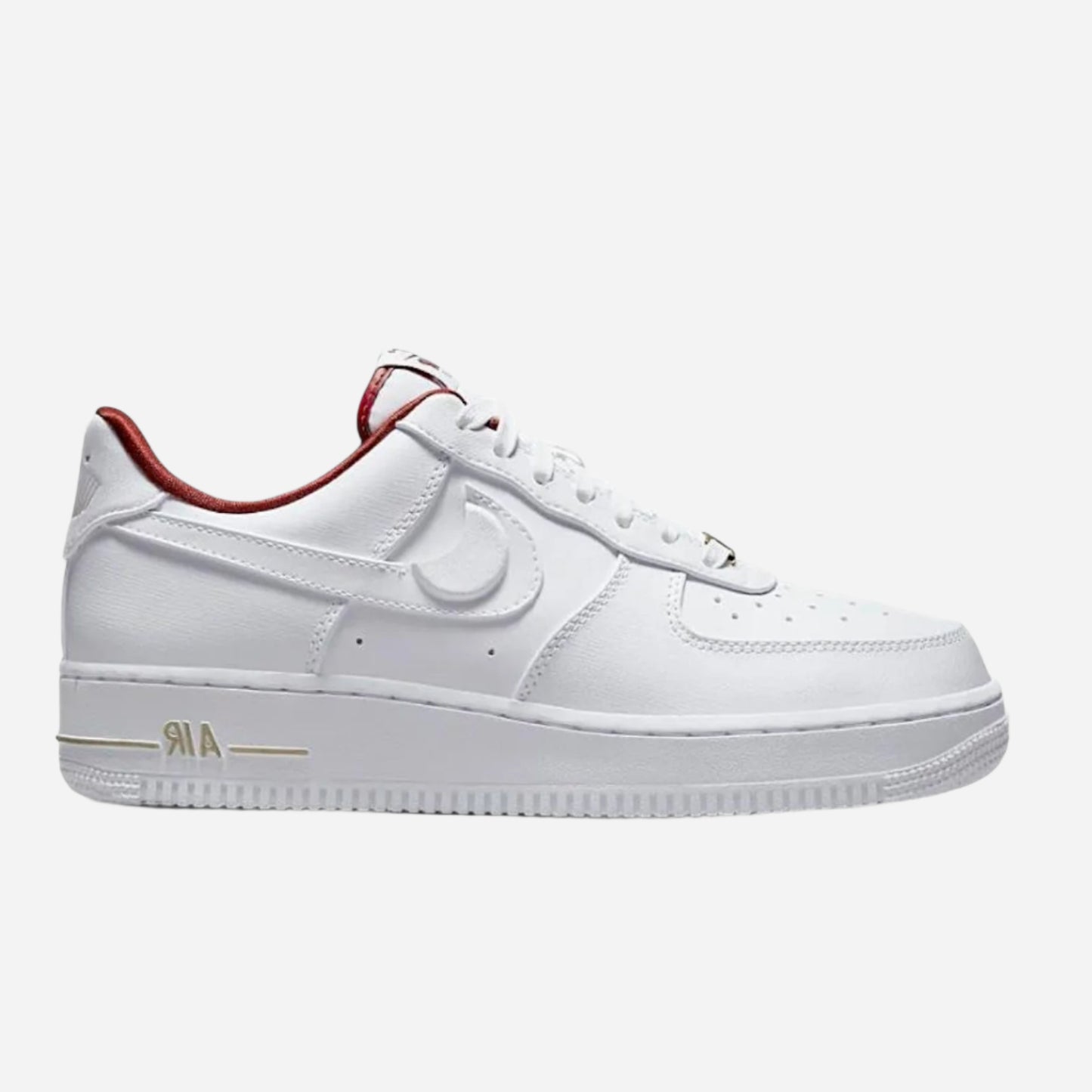 Nike ‘Air Force 1 Low’ - White Team Red with hanging tag
