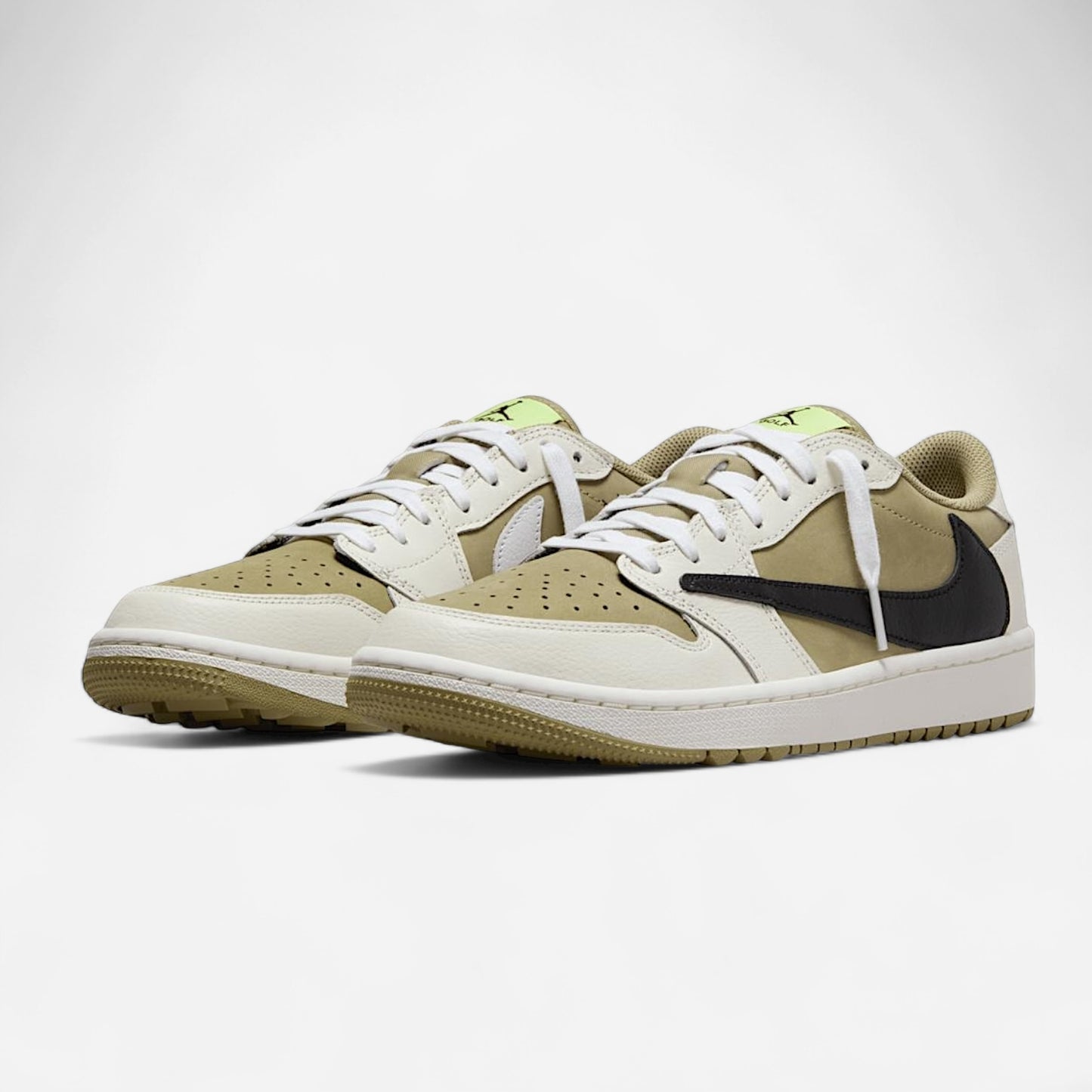 NIKE x Travis Scott x GOLF ‘Air Jordan 1’ - Low Neutral Olive