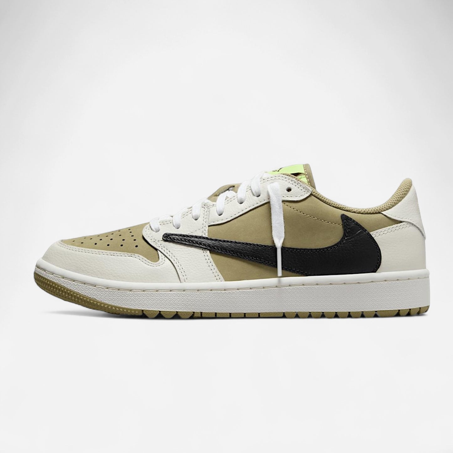 NIKE x Travis Scott x GOLF ‘Air Jordan 1’ - Low Neutral Olive
