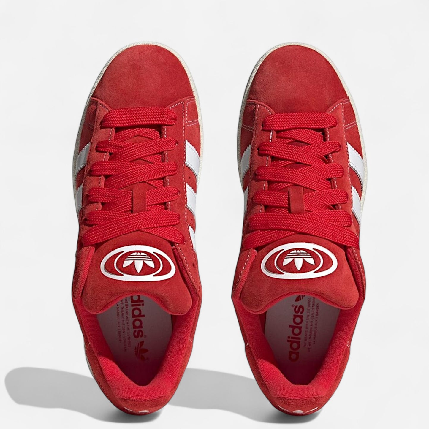 Adidas ‘Campus’ - Red & White