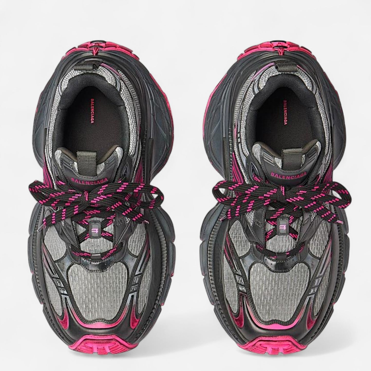 BALENCIAGA ‘10 XL Sneakers’ - Gray & Pink