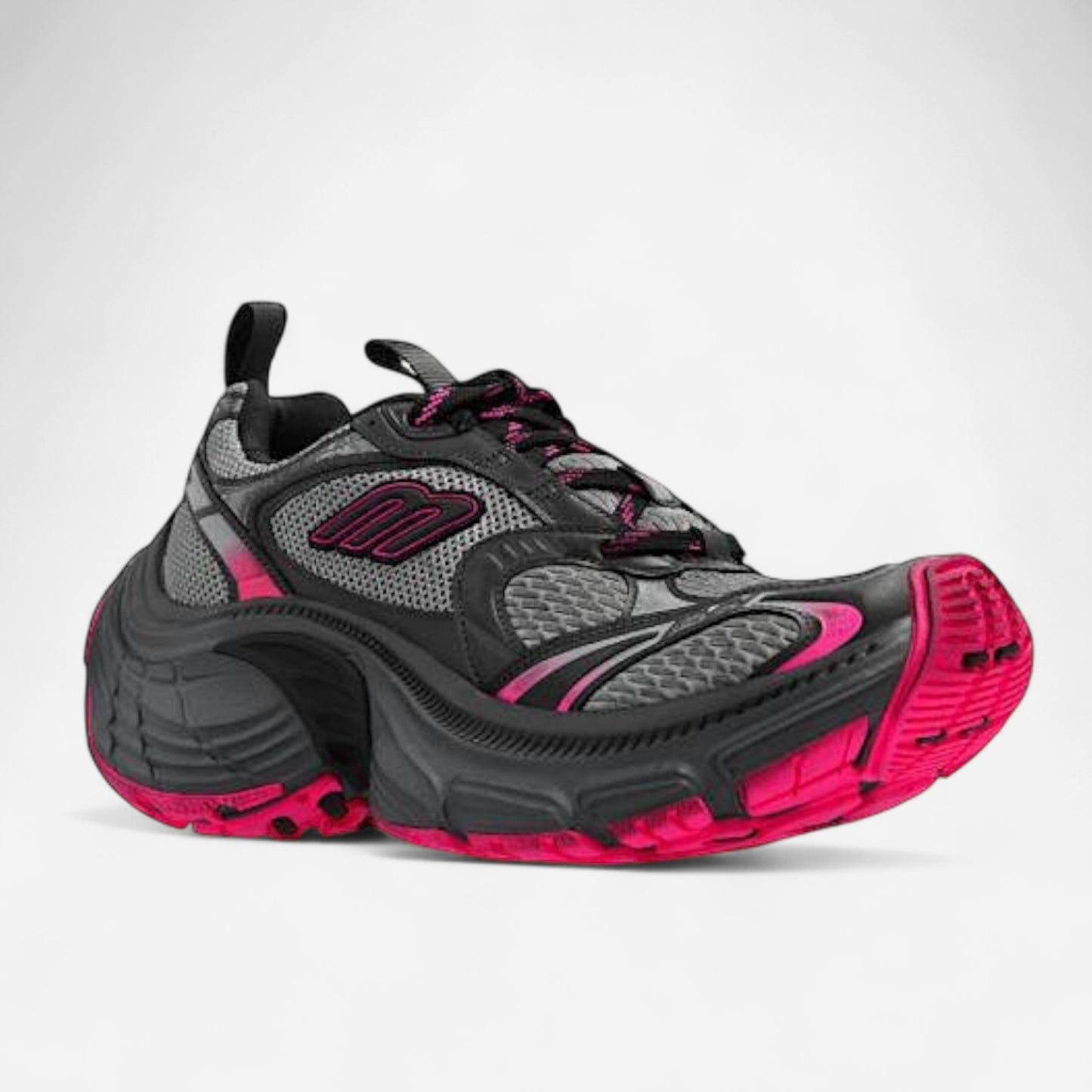 BALENCIAGA ‘10 XL Sneakers’ - Gray & Pink