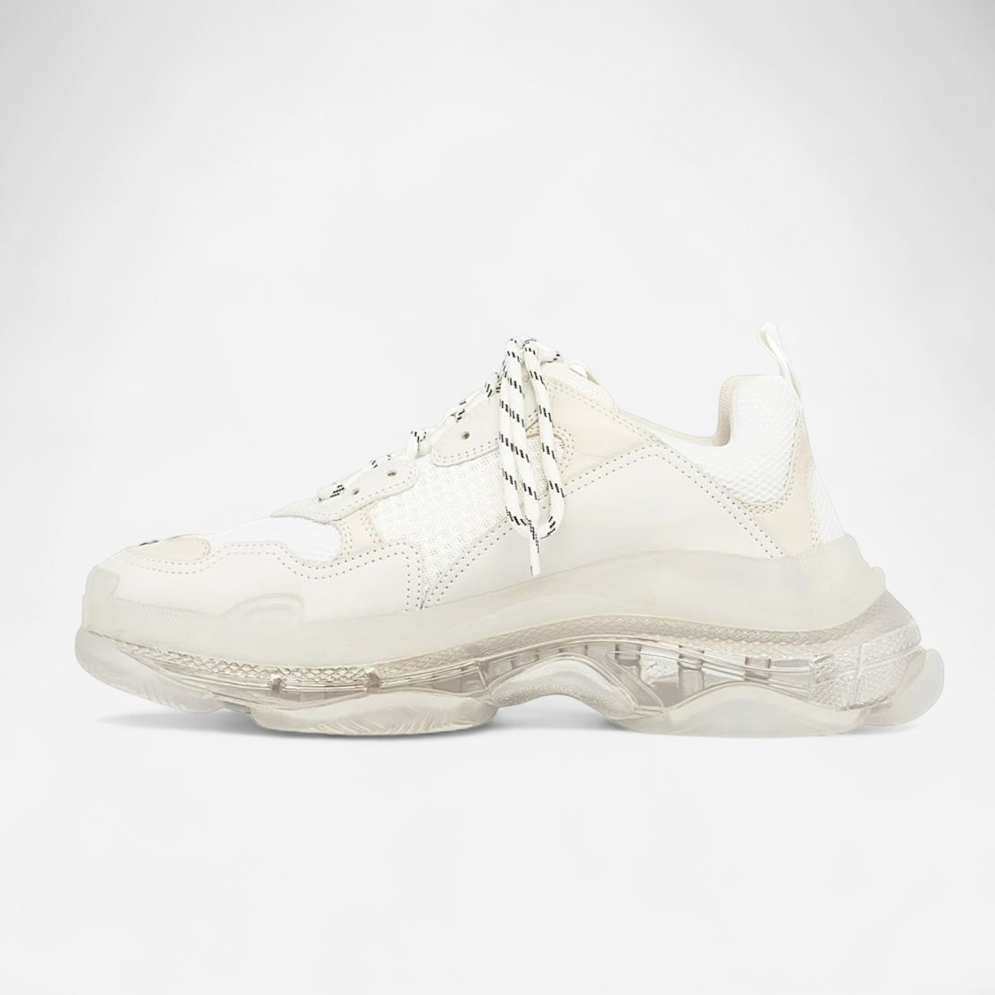 BALENCIAGA ‘Triple S’ - Clear Sole White