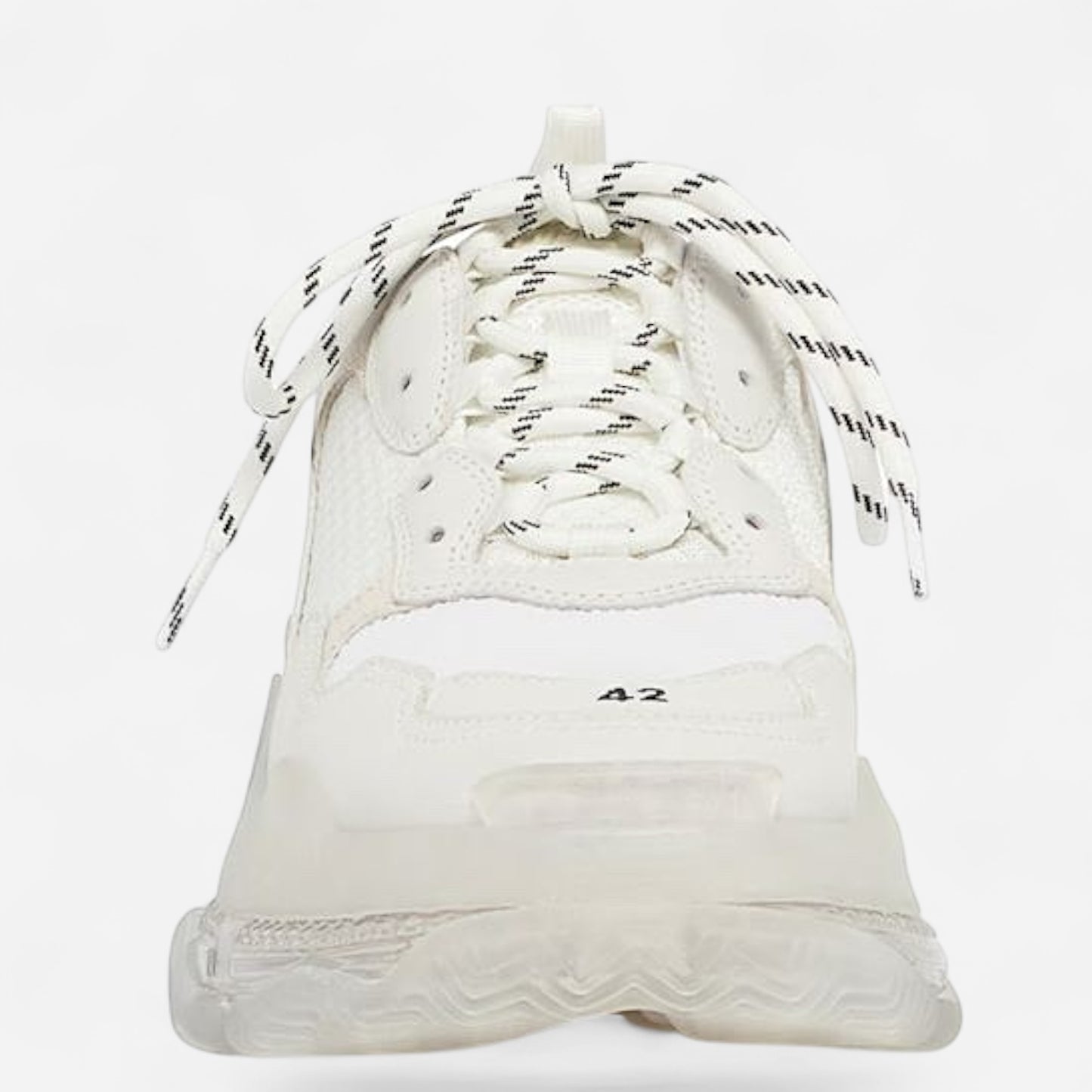 BALENCIAGA ‘Triple S’ - Clear Sole White
