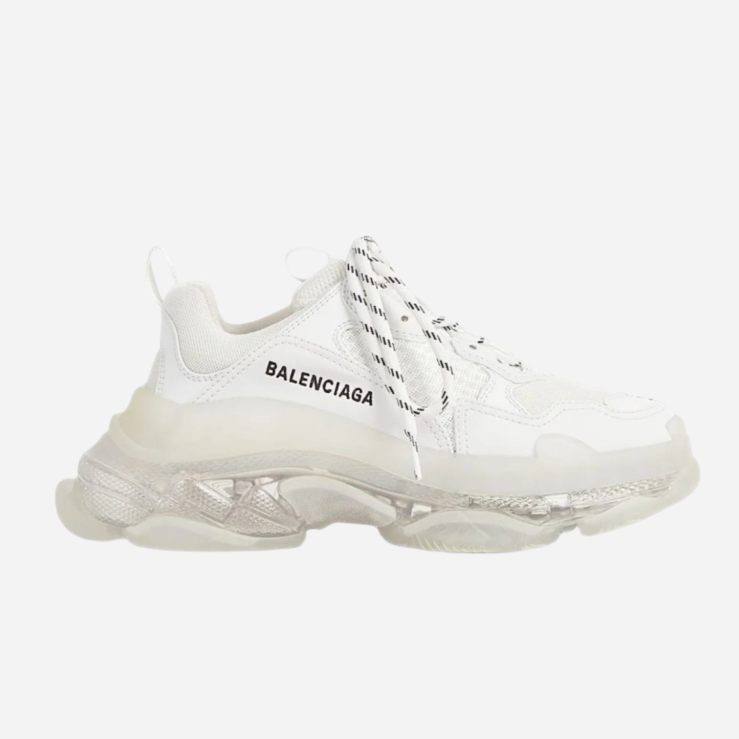 BALENCIAGA ‘Triple S’ - Clear Sole White