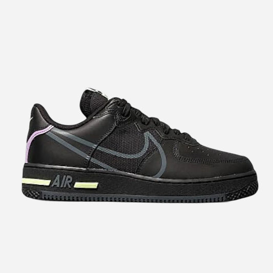Nike ‘Air Force 1 Low 07’ - “Black Anthracite-Violet Star-Barely Volt”