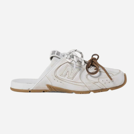 New Balance X Miu Miu ‘530 SL deco calf leather mules’ - White
