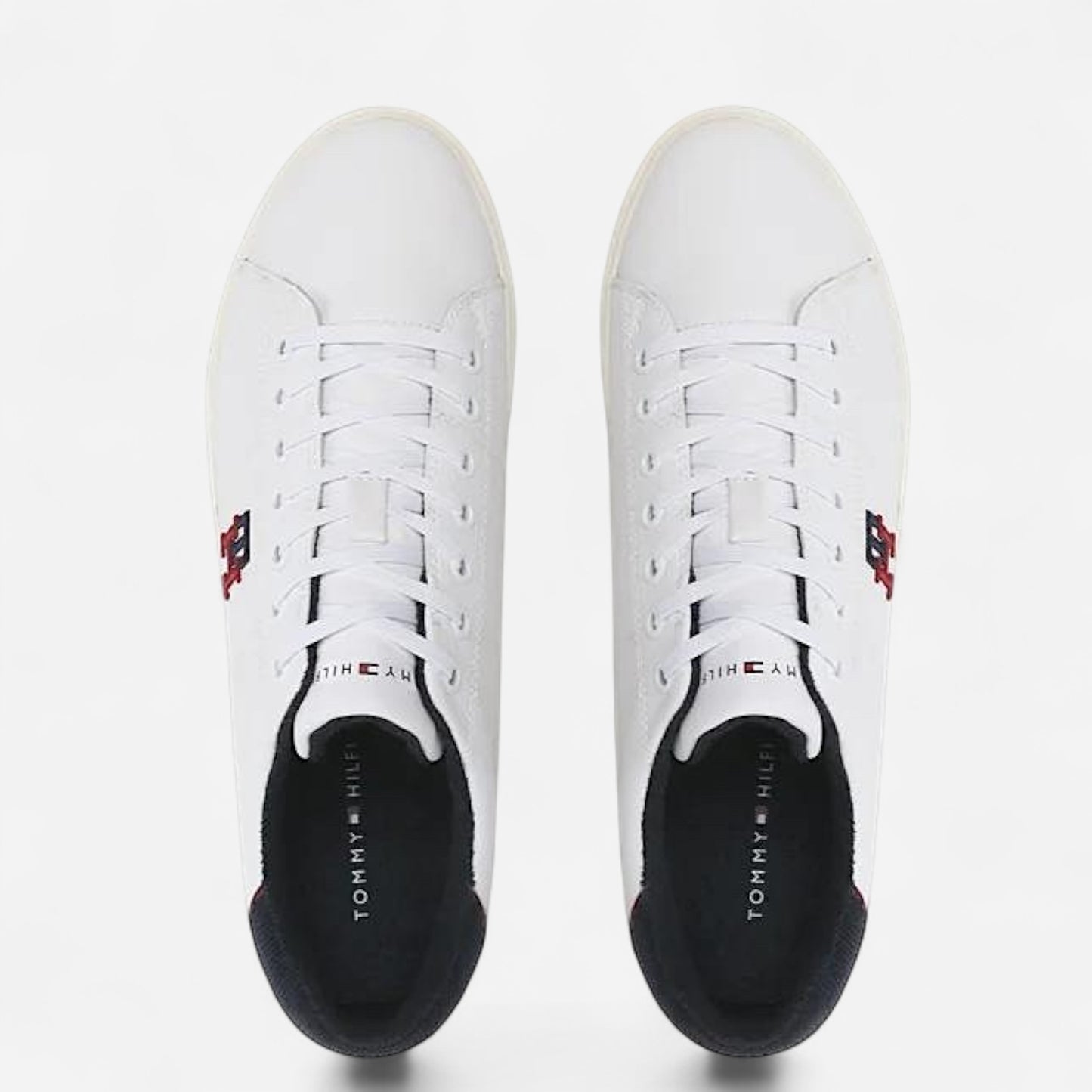 Tommy Hilfiger ‘Side Embroidered-logo low-top’ - White