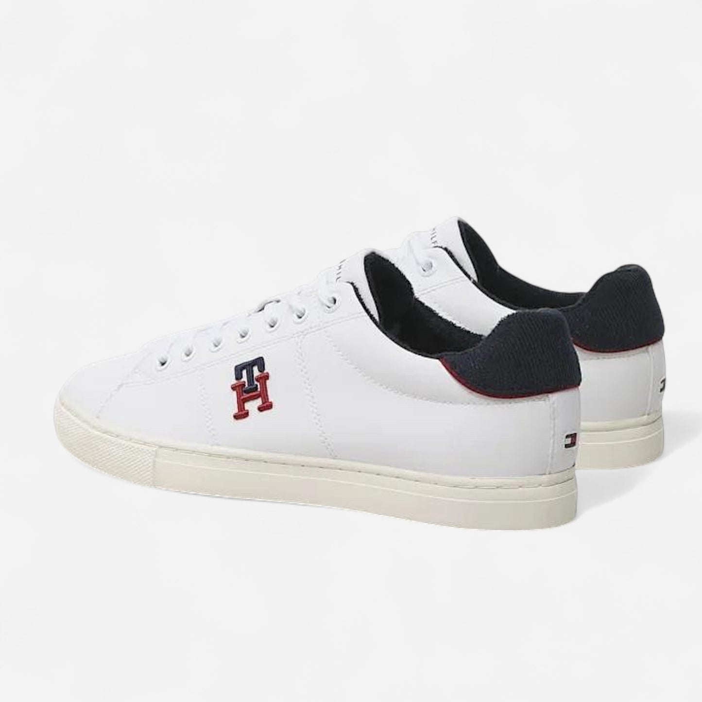 Tommy Hilfiger ‘Side Embroidered-logo low-top’ - White
