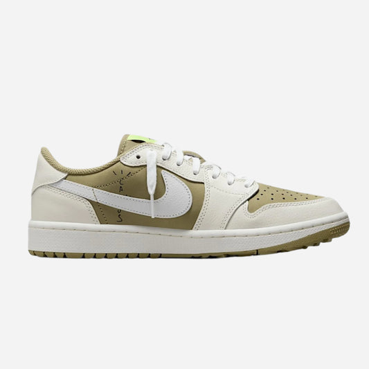 NIKE x Travis Scott x GOLF ‘Air Jordan 1’ -  Low Neutral Olive
